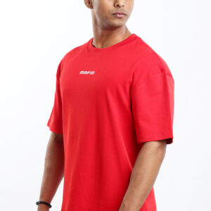Classic Red Plain T-Shirt